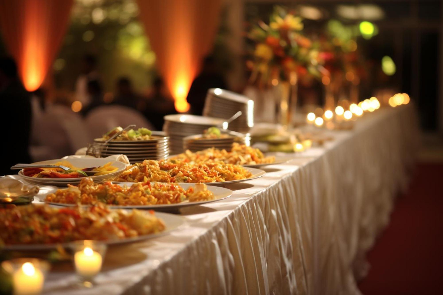 Professional festive catering services