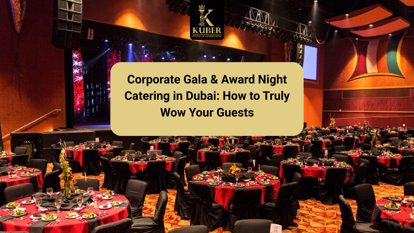 Corporate Gala & Award Night Catering in Dubai